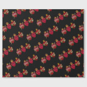 Das Herz der Kartographie der Heiligen Familie Geschenkpapier (Flach)