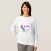 Das Herz der Liebe T-Shirt (Vorne ganz)