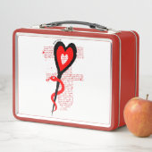 Das Herz der Medizin Metall Brotdose (Beispiel)