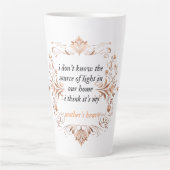 Das Herz der Mutter erhellt Milchtasse (Vorderseite)