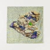 Das Herz der Natur Wandteppich (Vorderseite (Horizontal))