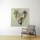 Das Herz der Natur Wandteppich (Beispiel)