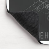 Das Herz der Psyche Mousepad (Ecke)