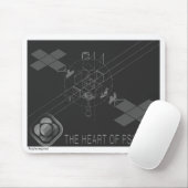 Das Herz der Psyche Mousepad (Mit Mouse)