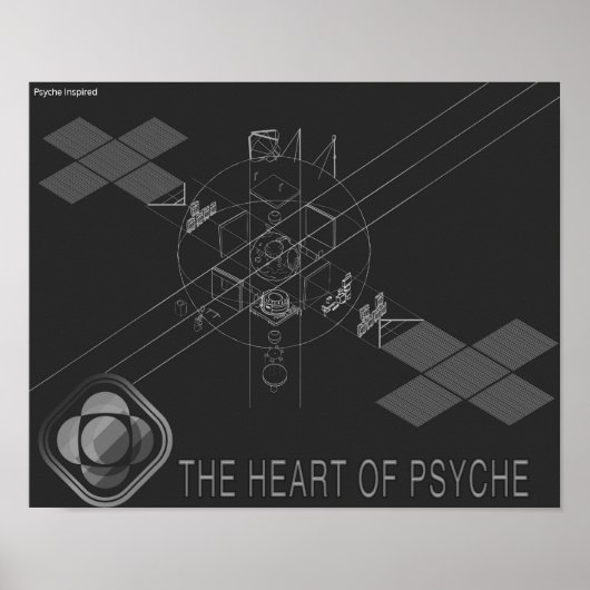 Das Herz der Psyche-Poster Poster (Vorne)