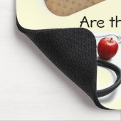 Das Herz der Schulkrankenschwester der Mousepad (Ecke)