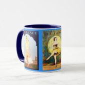Das Herz der Tanz-Tasse Tasse (Vorderseite Links)