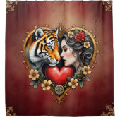 Das Herz der versteckten Wildnis, Duschvorhang (Vorderseite)