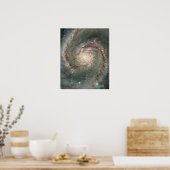 Das Herz der Whirlpoolgalaxie Poster (Küche)