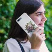 Das Herz des Gartens: Artichoke in Wasserfarbe Case-Mate iPhone Hülle
