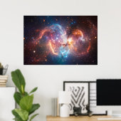 Das Herz des Kosmos Poster (Heimbüro)