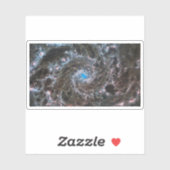 Das Herz des Messiers 74 Aufkleber (Blatt)