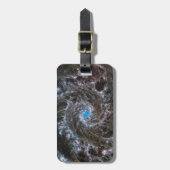 Das Herz des Messiers 74 Gepäckanhänger (Vorderseite vertikal)