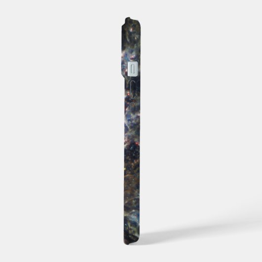 Das Herz des Messiers 74 iPhone 15 Hülle (Linke Seite)