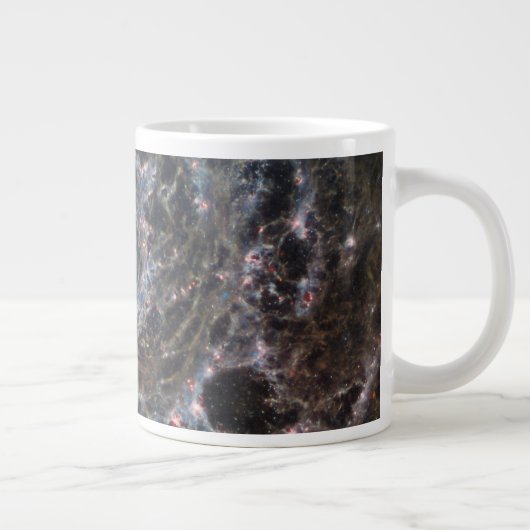 Das Herz des Messiers 74 Jumbo-Tasse (Rechts)
