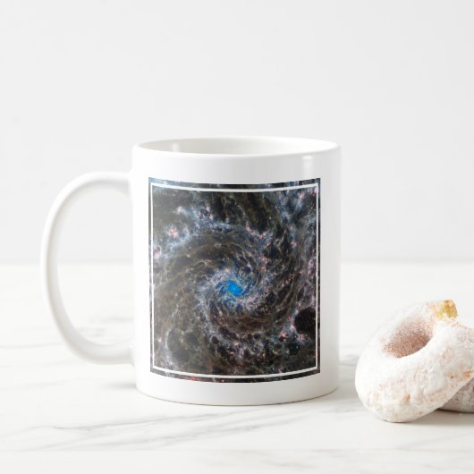 Das Herz des Messiers 74 Kaffeetasse (Mit Donut)