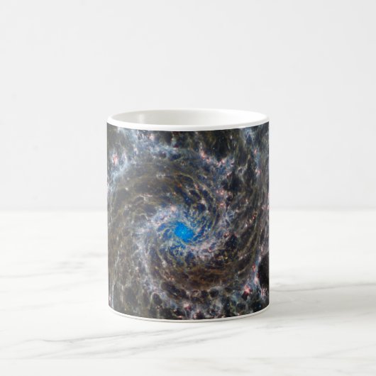 Das Herz des Messiers 74 Kaffeetasse (Mittel)