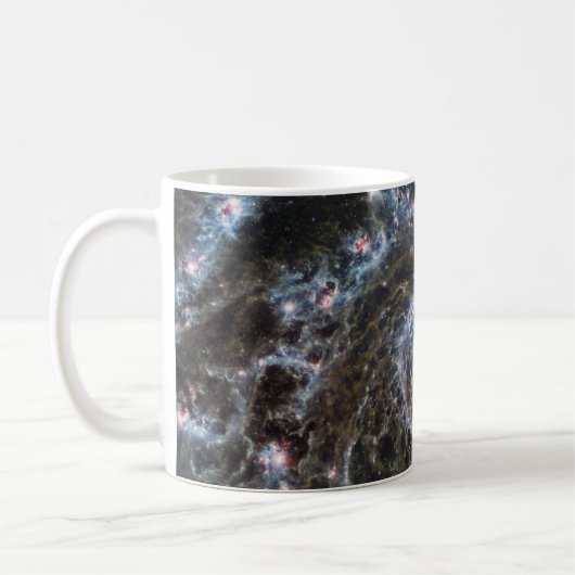 Das Herz des Messiers 74 Kaffeetasse (Links)