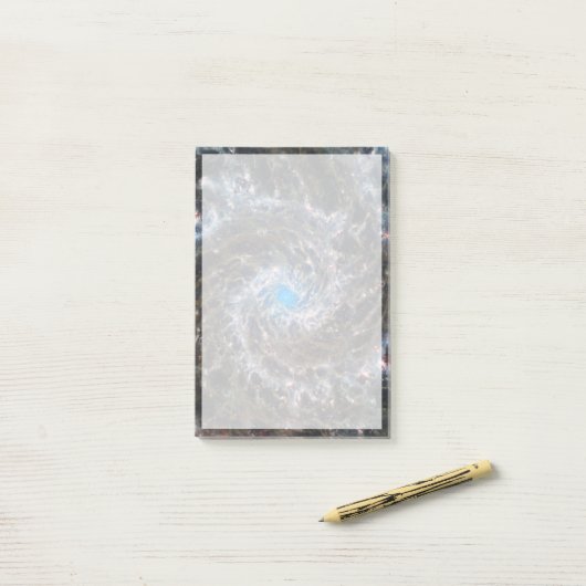 Das Herz des Messiers 74 Post-it Klebezettel (Auf Schreibtisch)