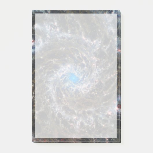 Das Herz des Messiers 74 Post-it Klebezettel (Vorderseite)