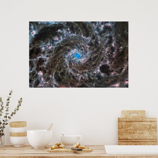 Das Herz des Messiers 74 Poster (Küche)
