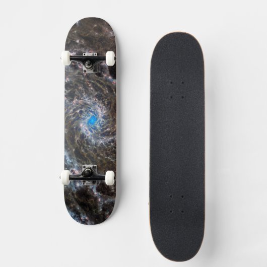 Das Herz des Messiers 74 Skateboard (Vorderseite)