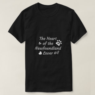 Das Herz des Newfoundland-Liebhaber T-Shirts