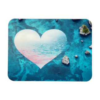 Das Herz des Ozeanmagazins Magnet