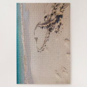 Das Herz des Sandpuzzles Puzzle (Vertikal)