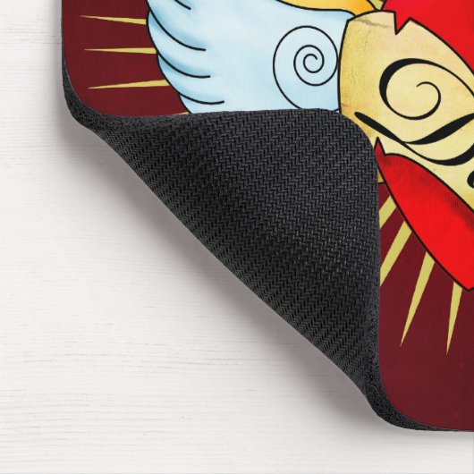 Das Herz des Vaters Mousepad (Ecke)