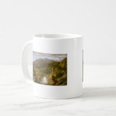 Das Herz die Anden Kaffeetasse (Vorderseite Links)