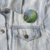 Das Herz einer Frau - Calla-Lilie Button (Beispiel)