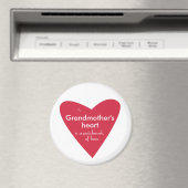 Das Herz einer Großmutter Magnet (In Situ (Geschirrspüler))