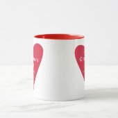 Das Herz einer Großmutter Tasse (Zentrum)