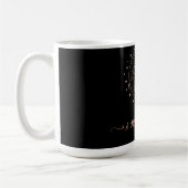 Das Herz einer Mutter | Elegantes Roségold Mutter Kaffeetasse (Links)
