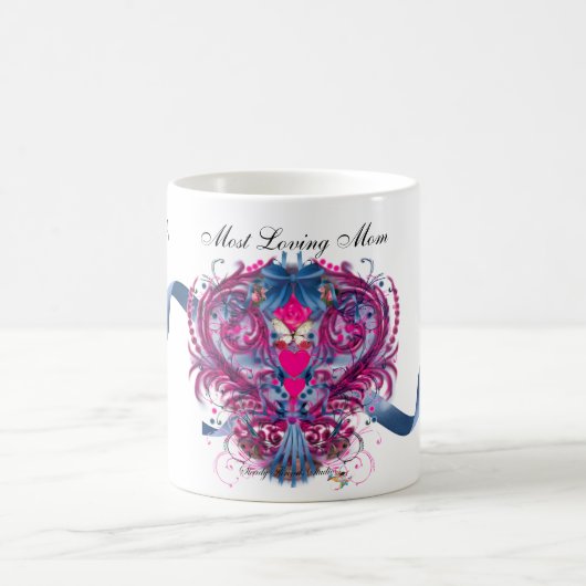 Das Herz einer Mutter Kaffeetasse (Mittel)