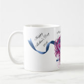 Das Herz einer Mutter Kaffeetasse (Links)