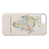 Das Herz eines Reisenden Case-Mate iPhone Hülle (Rückseite (Horizontal))