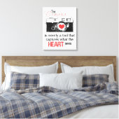 Das Herz erfassen Leinwanddruck (Insitu (Schlafzimmer))