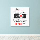 Das Herz erfassen Leinwanddruck (Insitu (Holzboden))