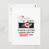 Das Herz erfassen Postkarte (Vorne/Hinten)