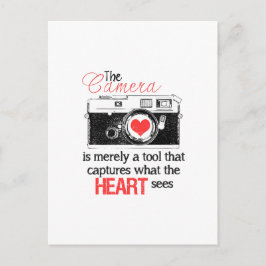 Das Herz erfassen Postkarte