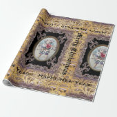 Das Herz geben viktorianisch Geschenkpapier (Ungerollt)