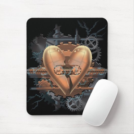 Das Herz ist kompliziert Mousepad (Mit Mouse)