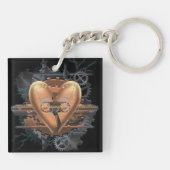 Das Herz ist kompliziert Schlüsselanhänger (Rückseite)