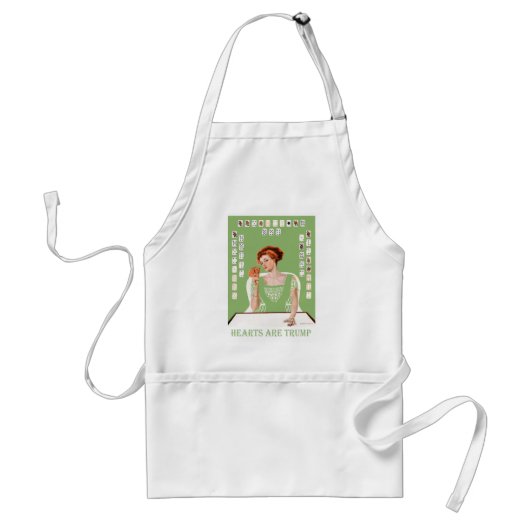 Das Herz ist Trump! Schürze (Vorne)
