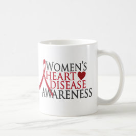 Das Herz-Krankheits-Bewusstsein der Frauen Kaffeetasse