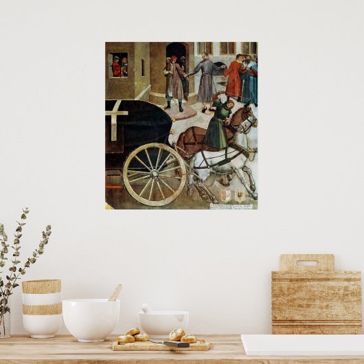 Das Herz Poster (Küche)