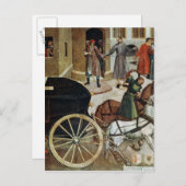 Das Herz Postkarte (Vorne/Hinten)