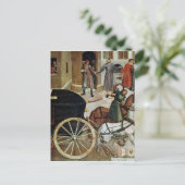 Das Herz Postkarte (Stehend Vorderseite)